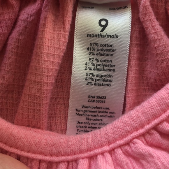 ⭐️ Carter’s Sleeveless Pant Romper - Picture 3 of 4